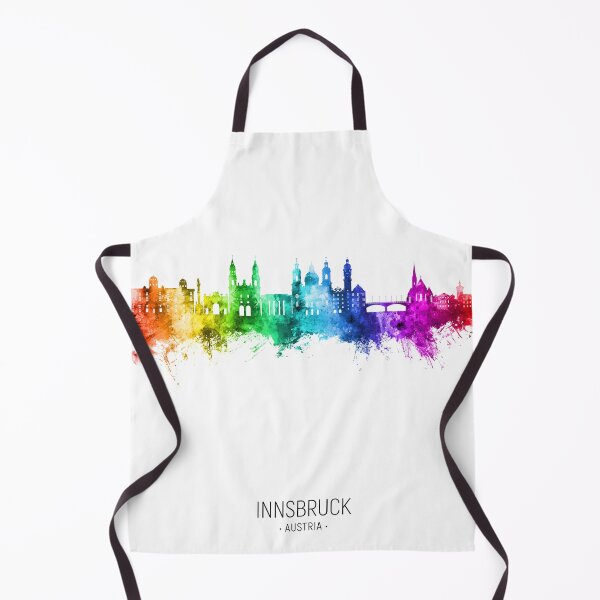 Item preview, Innsbruck Austria Skyline designed and sold by ArtPrints.
