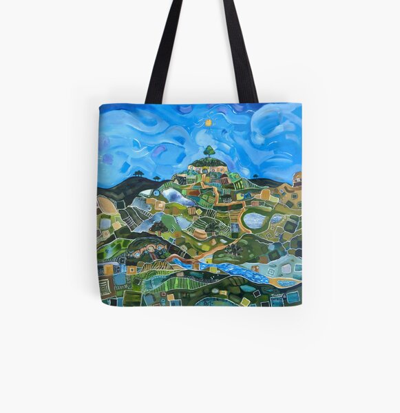 September in the Shire All Over Print Tote Bag