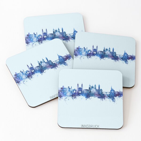 Item preview, Innsbruck Austria Skyline designed and sold by ArtPrints.