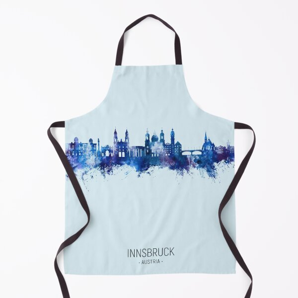 Item preview, Innsbruck Austria Skyline designed and sold by ArtPrints.