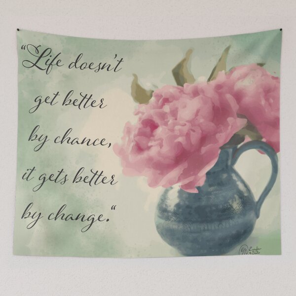 Item preview, Life Gets Better With Change, Not Chance. designed and sold by Gillian Mazzara.