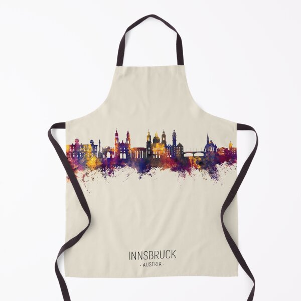 Item preview, Innsbruck Austria Skyline designed and sold by ArtPrints.