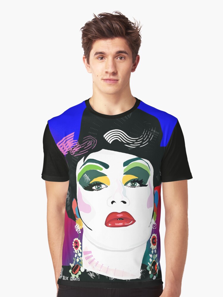 Thumbnail 1 of 5, Graphic T-Shirt, EILEEN DOVER designed and sold by AlexNights.