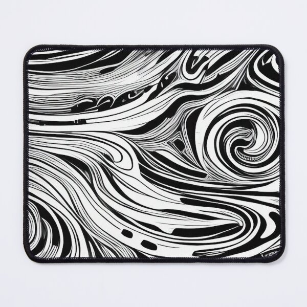 Item preview, Cool black and white minimal abstract line art designed and sold by CattlettArt.