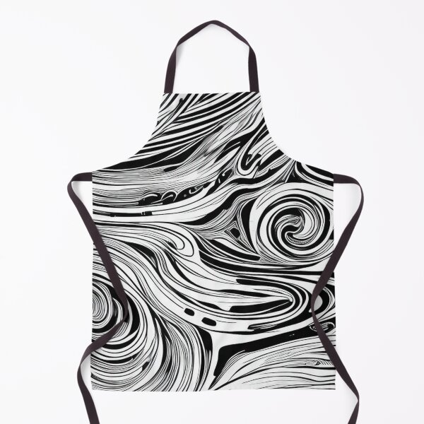 Item preview, Cool black and white minimal abstract line art designed and sold by CattlettArt.