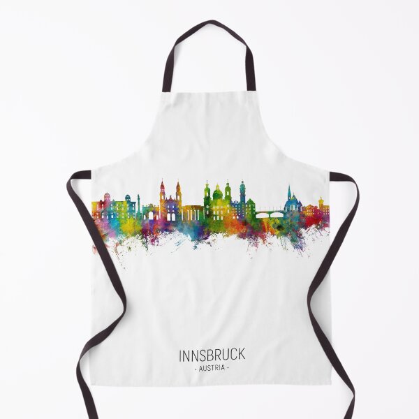 Item preview, Innsbruck Austria Skyline designed and sold by ArtPrints.