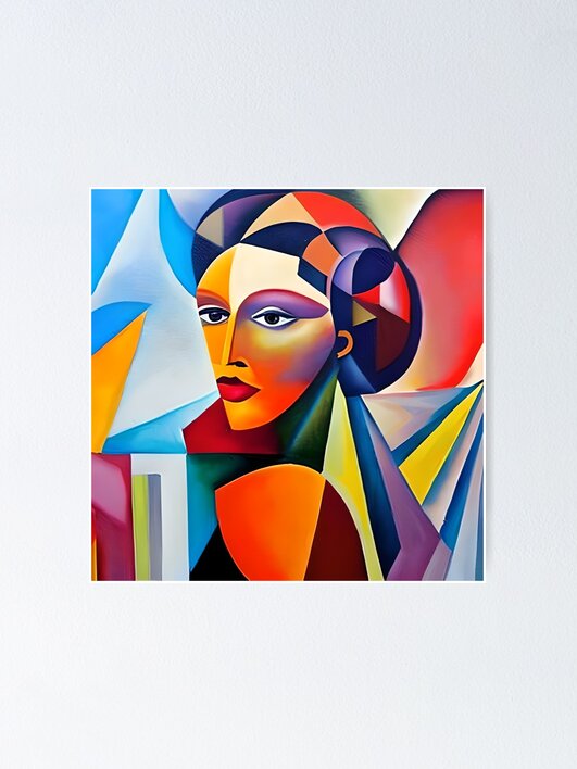 THE POSTER CLUB ポスター ABSTRACT Cubism Abstract Cubism – Poster & Frame Art Group