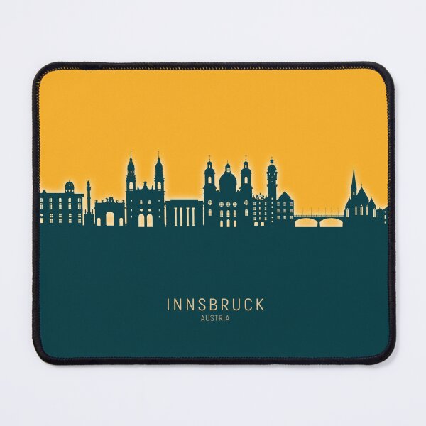 Item preview, Innsbruck Austria Skyline designed and sold by ArtPrints.
