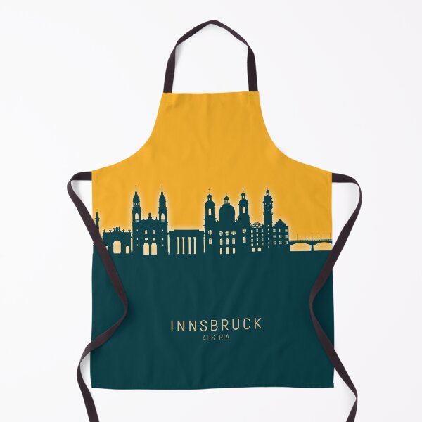 Item preview, Innsbruck Austria Skyline designed and sold by ArtPrints.