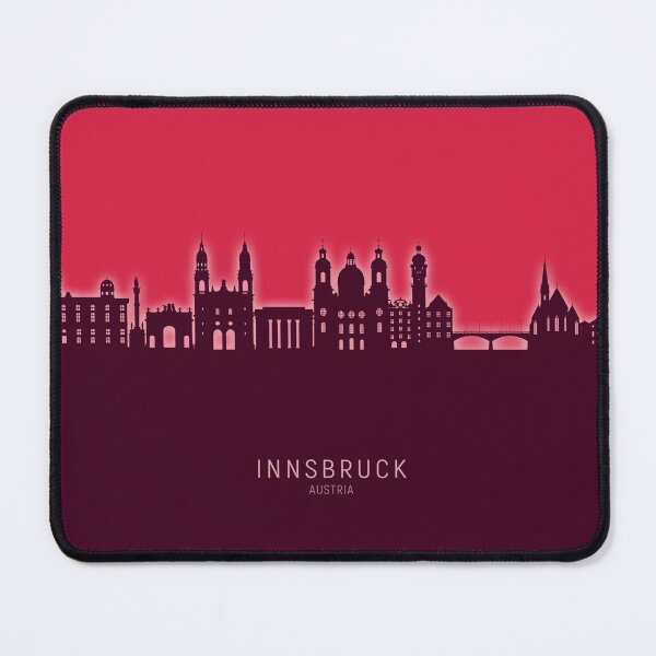 Item preview, Innsbruck Austria Skyline designed and sold by ArtPrints.