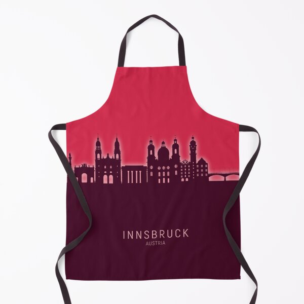 Item preview, Innsbruck Austria Skyline designed and sold by ArtPrints.