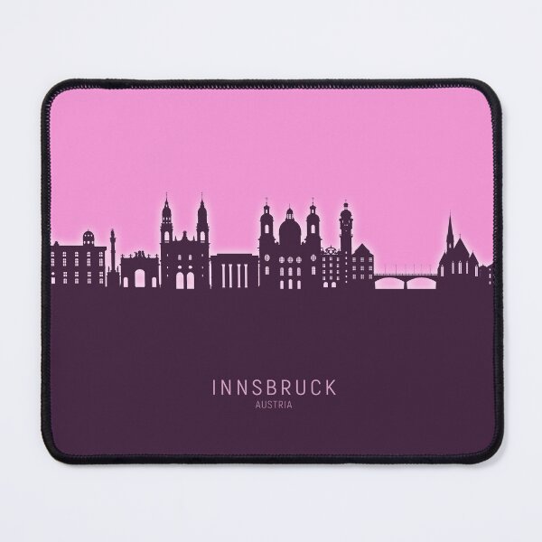 Item preview, Innsbruck Austria Skyline designed and sold by ArtPrints.