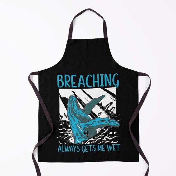 Item preview, Whale Watching Breaching Gets Me Wet Funny Marine Mammal designed and sold by StrongShirts.