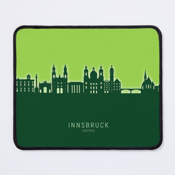 Item preview, Innsbruck Austria Skyline designed and sold by ArtPrints.