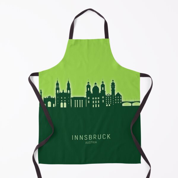 Item preview, Innsbruck Austria Skyline designed and sold by ArtPrints.