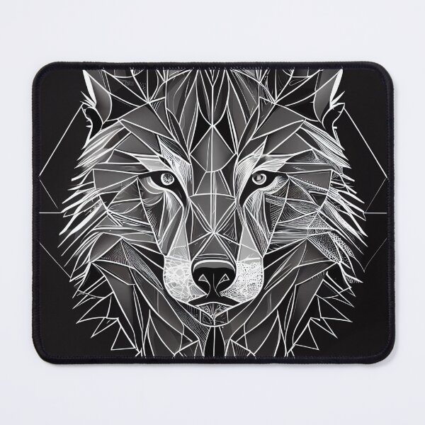 Item preview, Wolf lover drawing art designed and sold by Creative Visions.