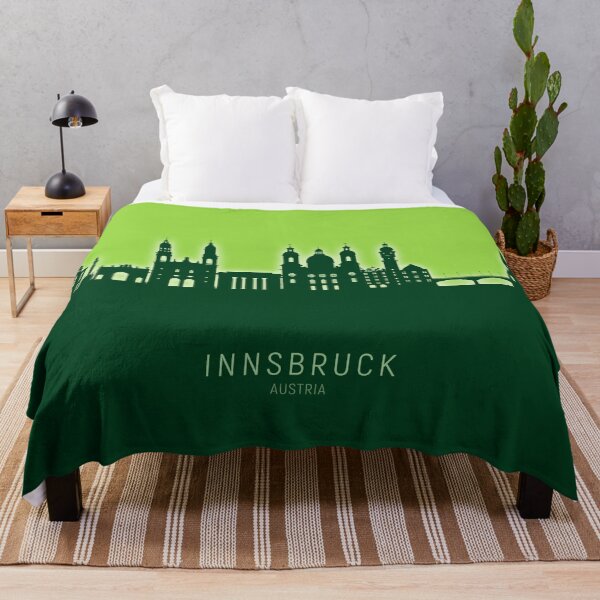 Item preview, Innsbruck Austria Skyline designed and sold by ArtPrints.