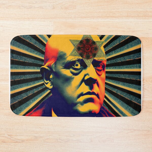 Item preview, Aleister Crowley - Original Artwork, Creator of Magickal Order of Astrum Argenteum, Thelema, Very High Resolution - Original Artwork designed and sold by CloudofKnowing.
