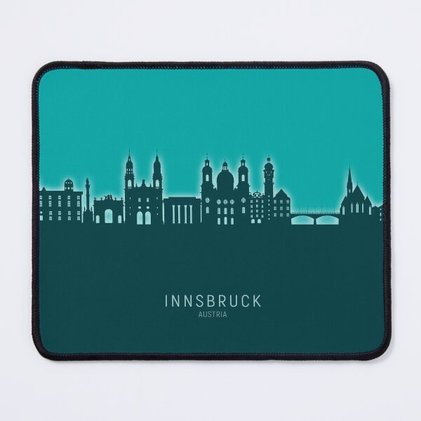 Item preview, Innsbruck Austria Skyline designed and sold by ArtPrints.