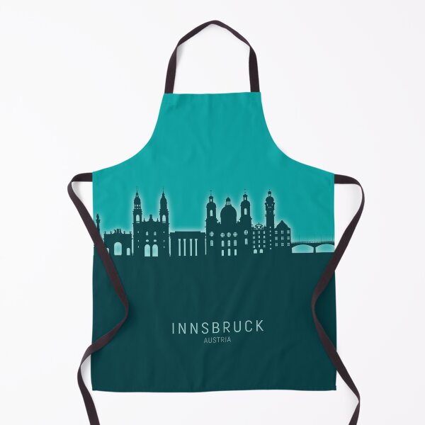 Item preview, Innsbruck Austria Skyline designed and sold by ArtPrints.