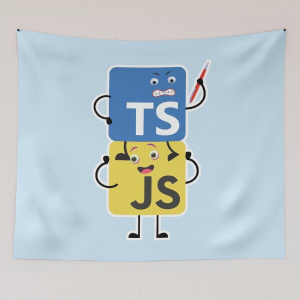 Item preview, Typescript vs. Javascript: The Battle of the Languages designed and sold by hitechmom.