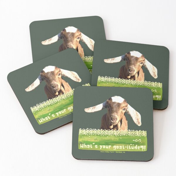 Item preview, Goat-itude | Cute Goats | Funny Goats | Goat Puns designed and sold by PistolRidgeFarm.