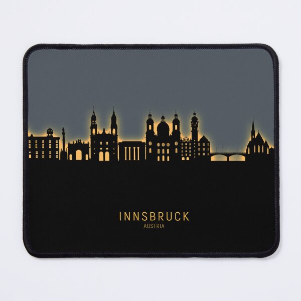 Item preview, Innsbruck Austria Skyline designed and sold by ArtPrints.