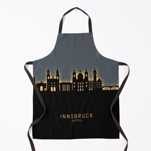 Item preview, Innsbruck Austria Skyline designed and sold by ArtPrints.