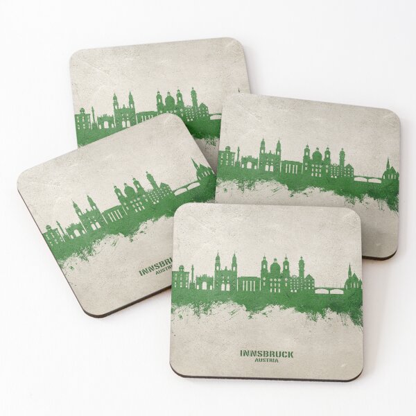Item preview, Innsbruck Austria Skyline designed and sold by ArtPrints.