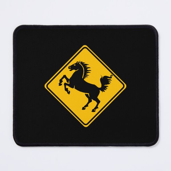 Item preview, Rearing Horse Road Sign Design designed and sold by derendesign.