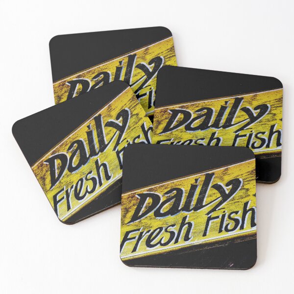 Item preview, Daily Fresh Fish Poster Board  Art Print Poster Sign nickbrayimages designed and sold by nickbrayimages.