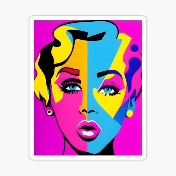 Item preview, Vintage pop art woman designed and sold by Planetporridge.