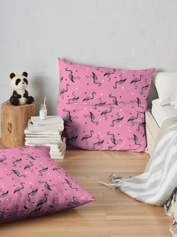 Alternate view of Pink Skelingo Floor Pillow