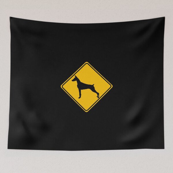 Item preview, Dog Road Sign Design designed and sold by derendesign.