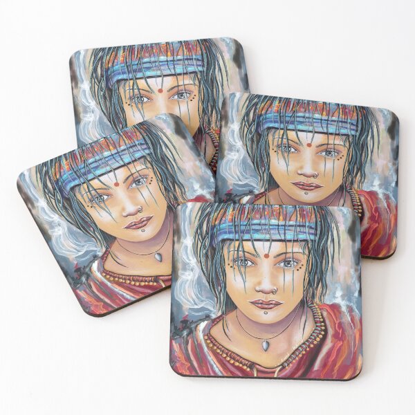Item preview, the smoke girl designed and sold by carole legeron.