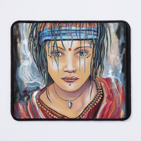Item preview, the smoke girl designed and sold by carole legeron.