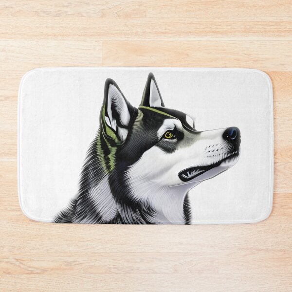 Item preview, Husky, charcoal drawing, Ai Generated Art  designed and sold by ACC .
