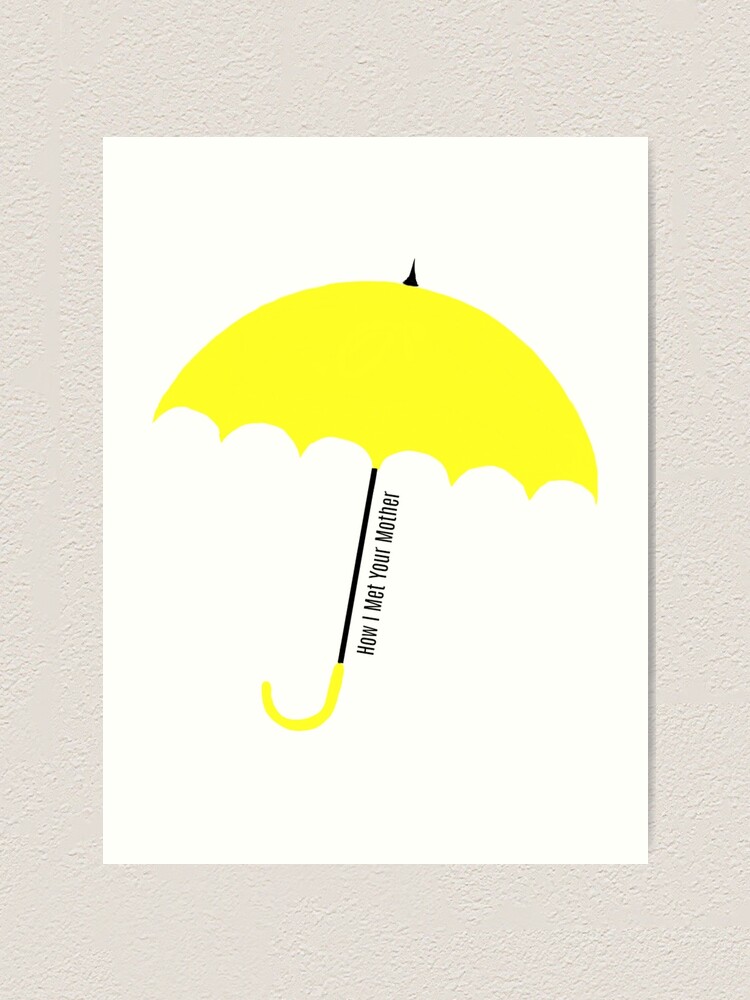 yellow umbrella