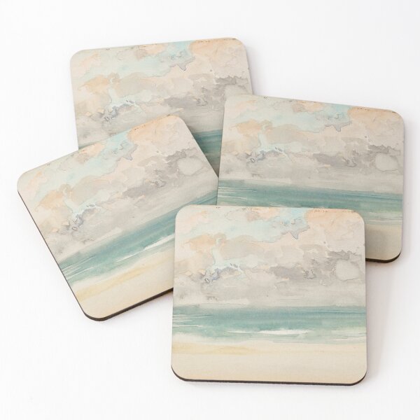 Item preview, Vintage Ocean Watercolor Painting designed and sold by Vintage Wall Art.