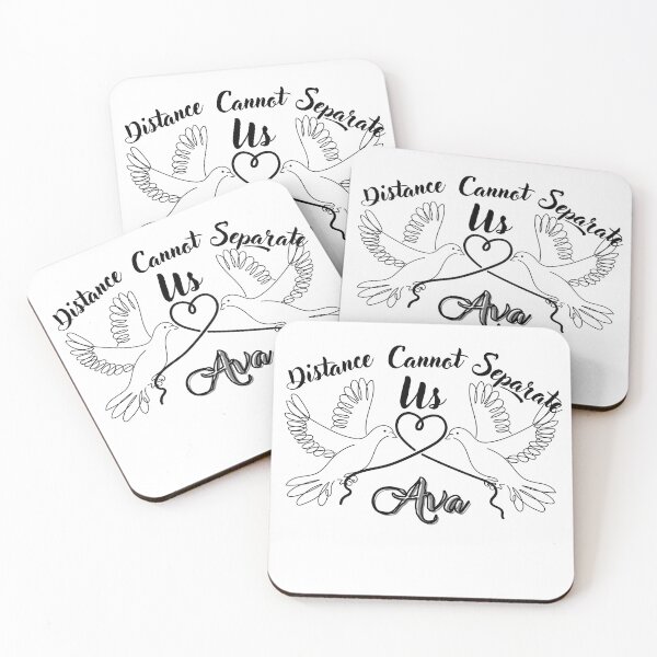 Item preview, Distance Cannot Separate Us Ava designed and sold by Alaminee.