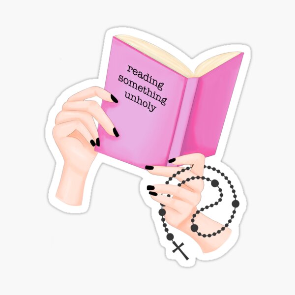 Aperçu de l'œuvre Copie de la lecture de quelque chose d'impie créée et vendue par bookbabe-liv.