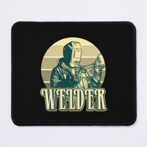 Item preview, Welder illustration retro style designed and sold by KondeHipe.