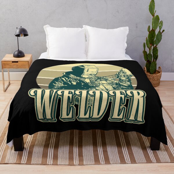 Item preview, Welder illustration retro style designed and sold by KondeHipe.