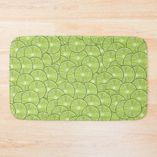 Item preview, All Over Green Lime Citrus Slice Pattern designed and sold by Deborah Camp.