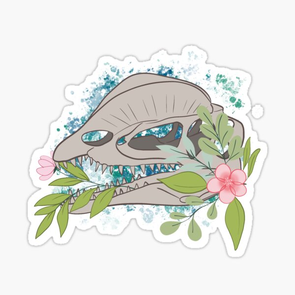 Item preview, Crâne de fleur de Dilophosaurus designed and sold by Nikathy.
