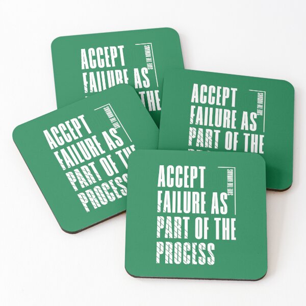 Item preview, Accept Failure as Part of the Process, Positive designed and sold by niclothing.