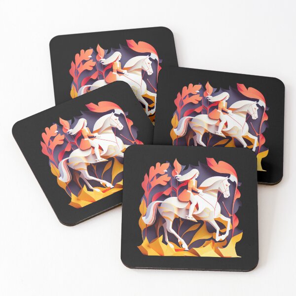 Item preview, Horse Riding - The Cut-Out Collection designed and sold by FiveIntentions.