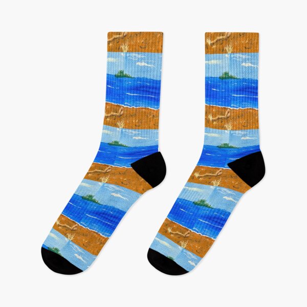 Item preview, Painted Sand and Tides - Art designed and sold by jolabrese.