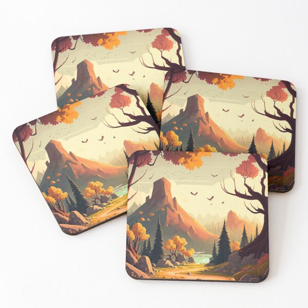 Item preview, Beautiful Landscape art with mountains and nature designed and sold by madsdonald.