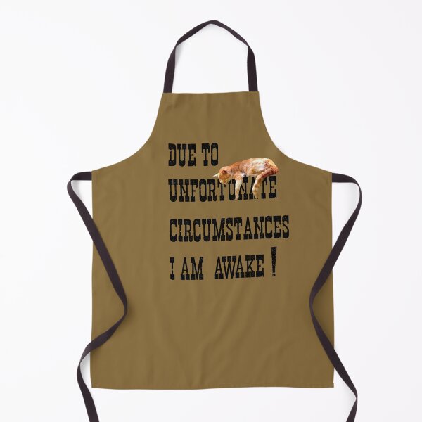 Item preview, DUE TO UNFORTUNATE CIRCUMSTANCES I AM AWAKE! GINGER CAT, designed and sold by Danicus666.
